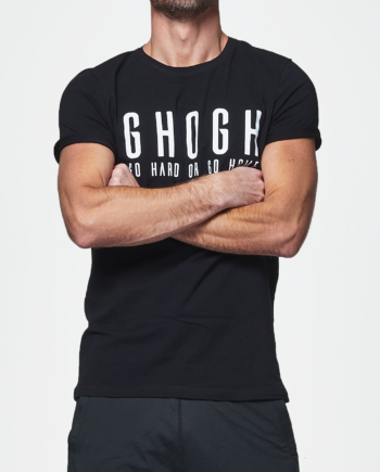 GHOGH_T-Shirt_GO HARD OR GO HOME print