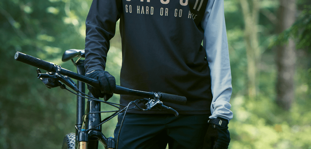 GHOGH GO HARD downhill MTB Jersey