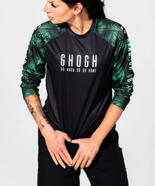 GHOGH GO Tallbarr 3_4 MTB Jersey front kvinna